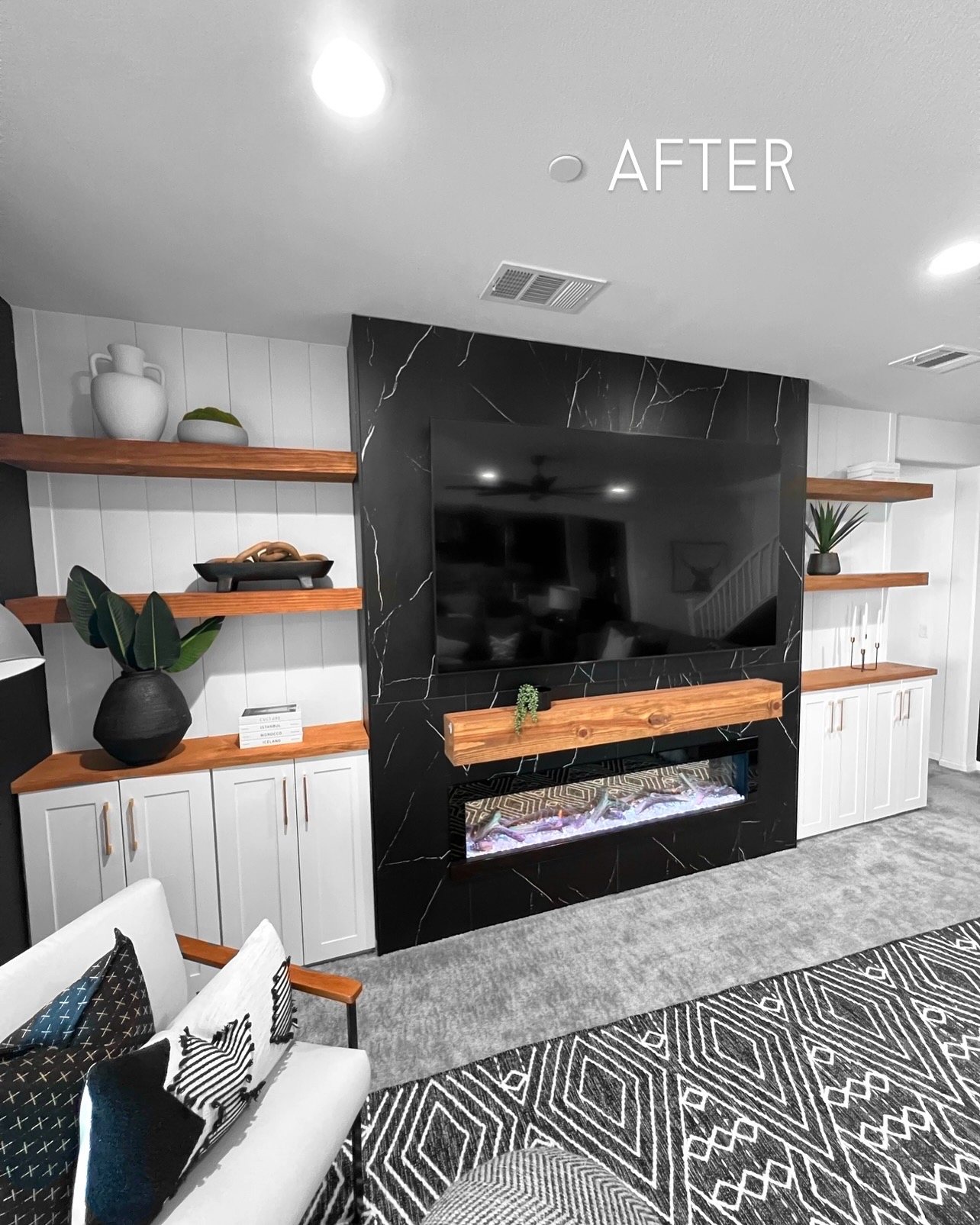 Completed DMY Designs custom interior project