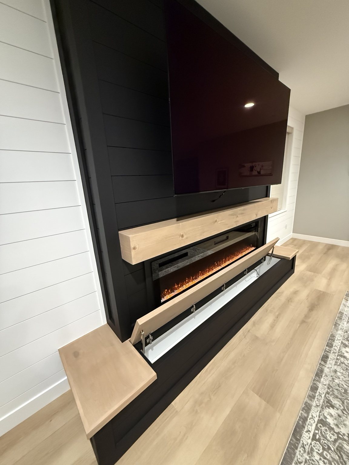 Completed DMY Designs custom interior project
