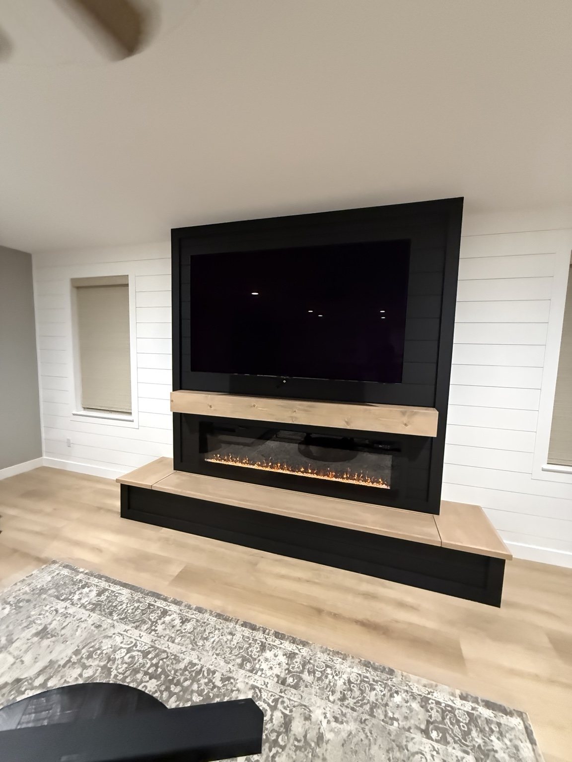 Completed DMY Designs custom interior project