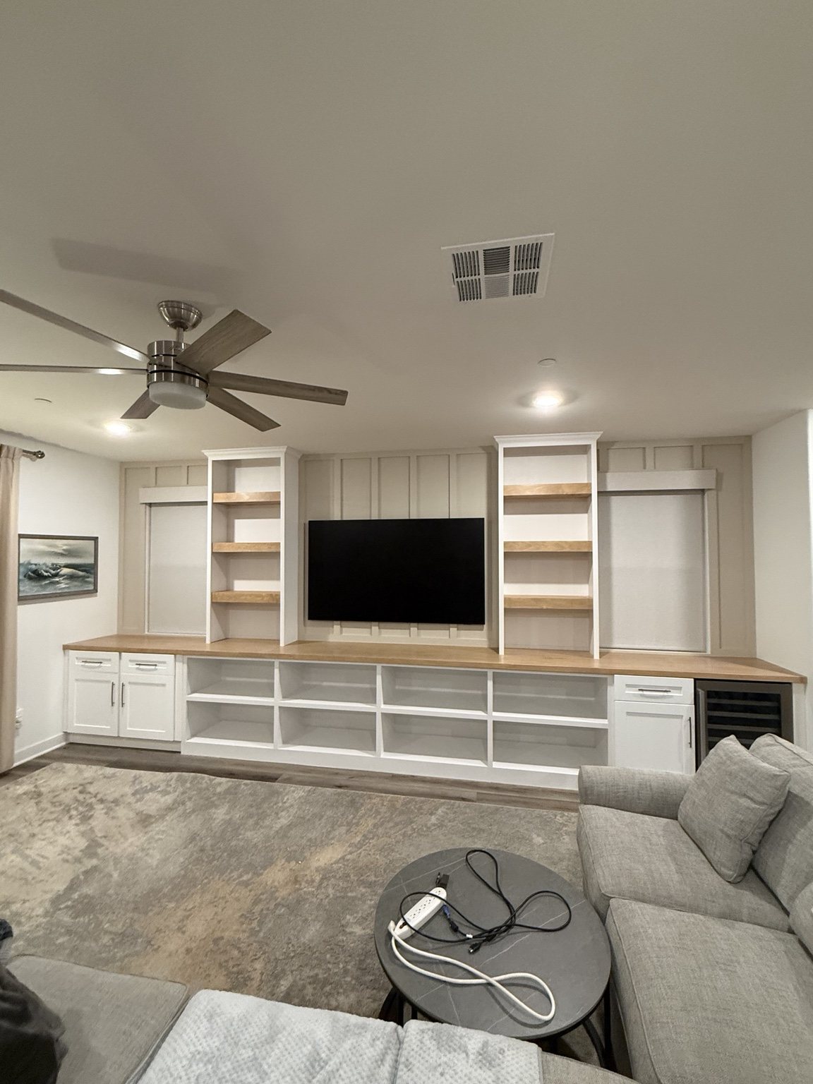 Completed DMY Designs custom interior project